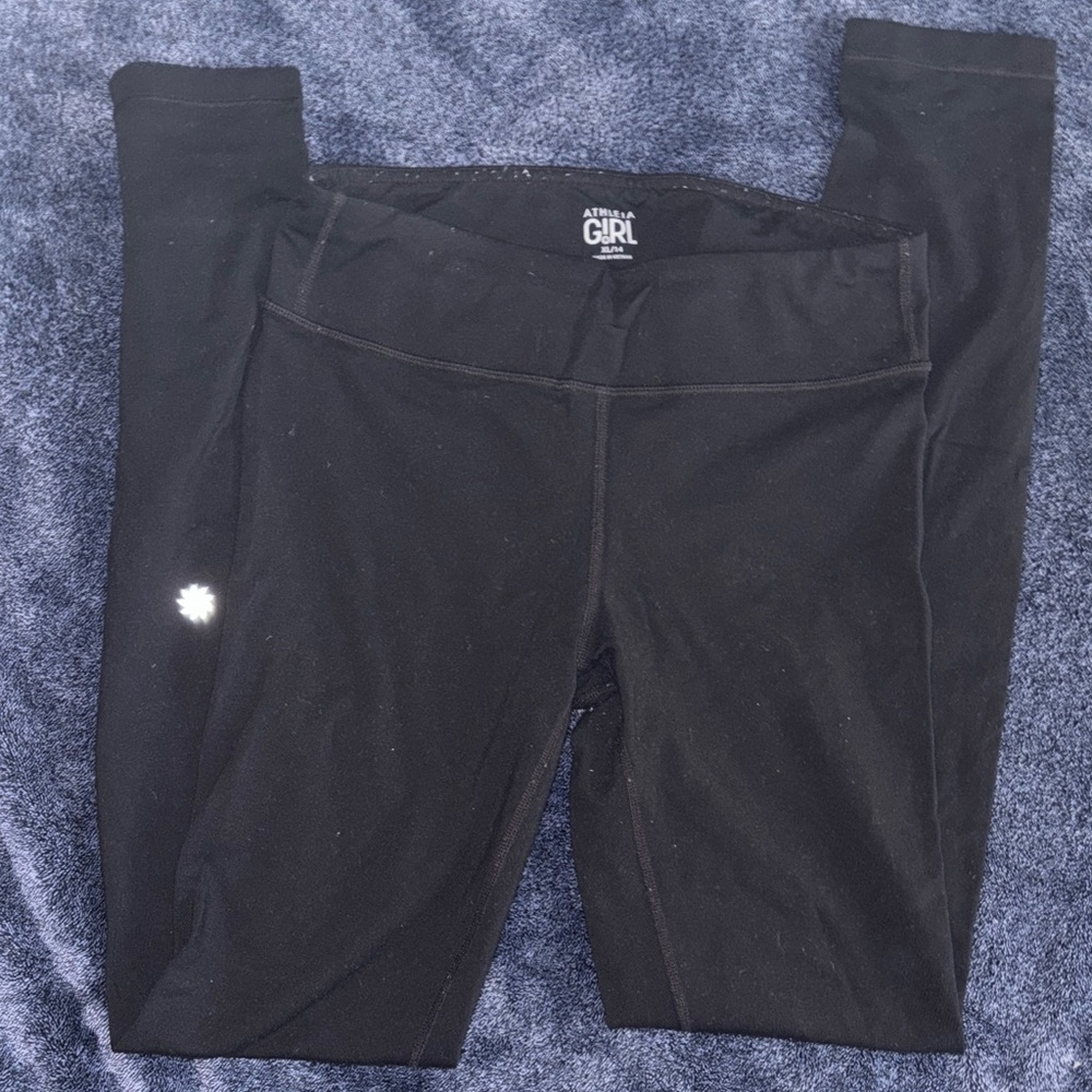 Athleta Kids Classic Black Leggings
